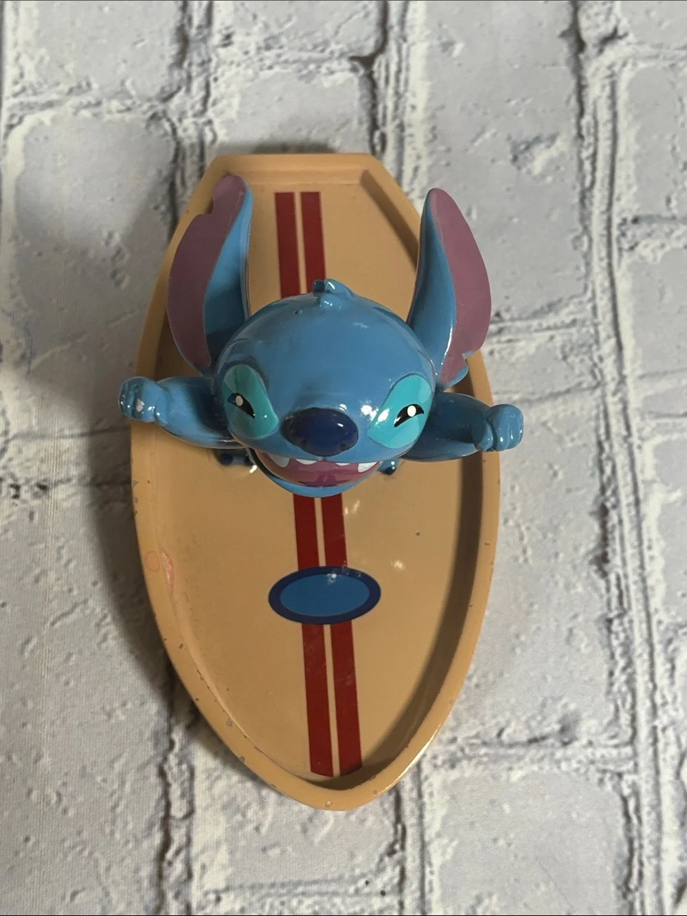 Disney Lilo & Stitch Surfing Statue Trinket Tray